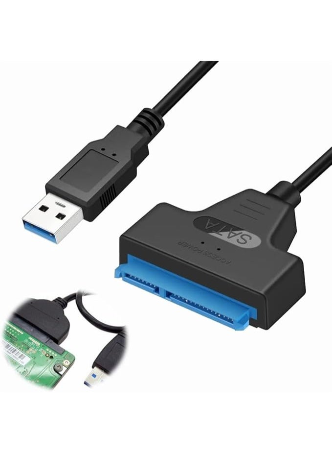 كابل محول USB 2.0 إلى Mini SATA – لتوصيل مشغلات CD/DVD على اللابتوب – عملي وسهل الاستخدام - Image 2